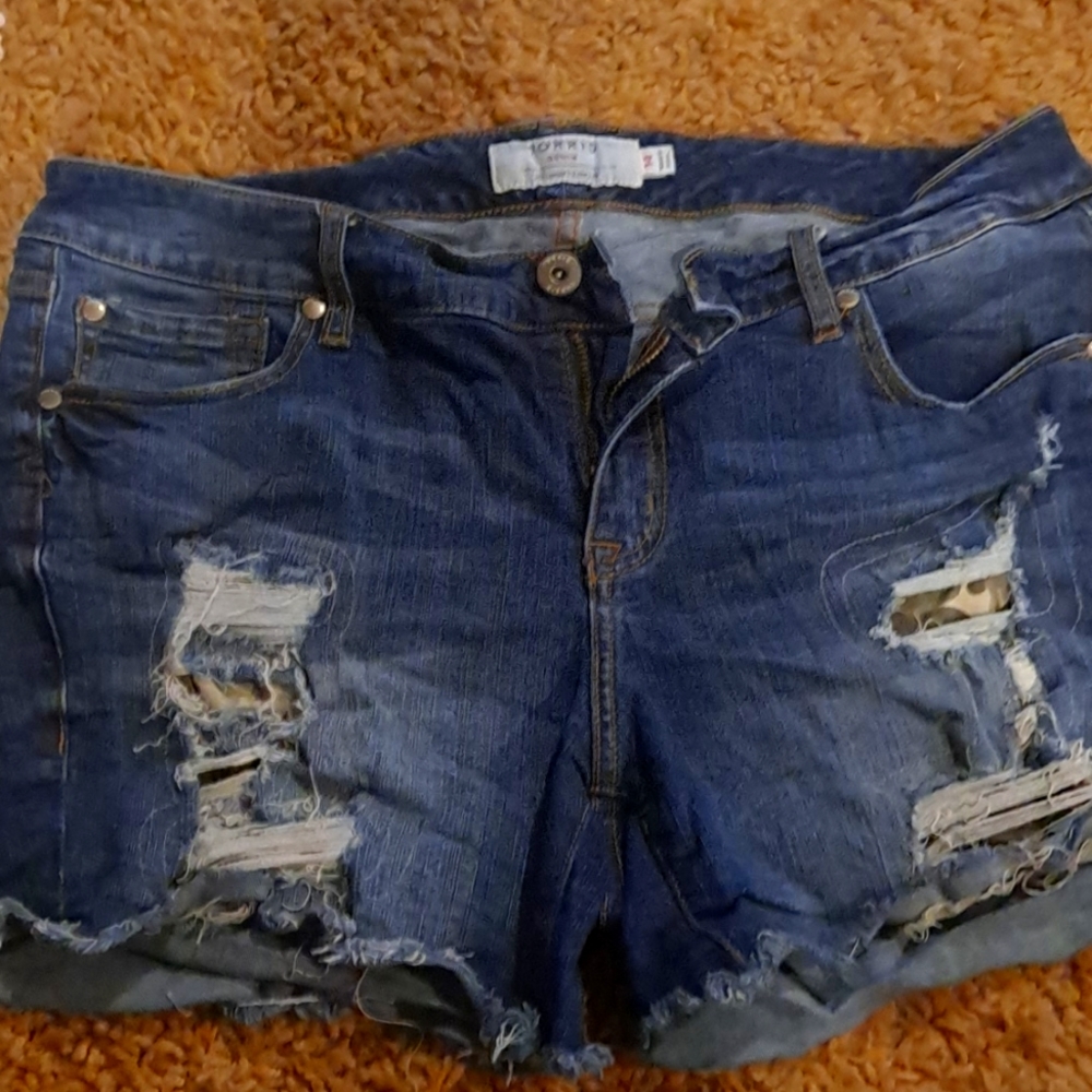 Torrid jean shorts